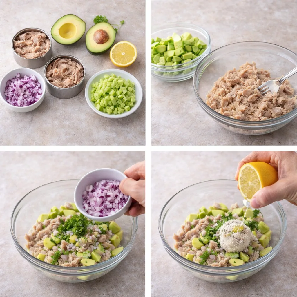 Avocado Tuna Salad
