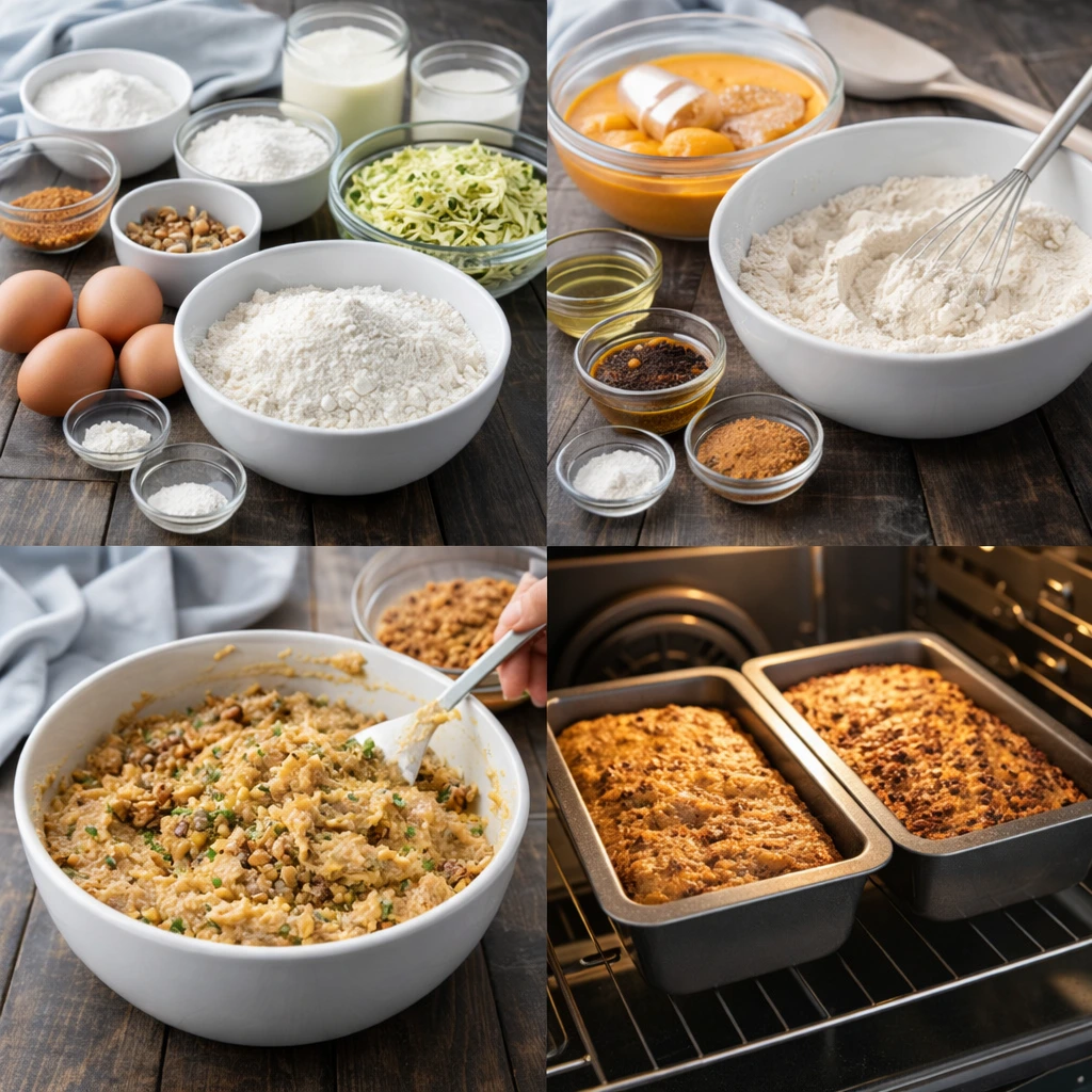 Pumpkin Zucchini Bread