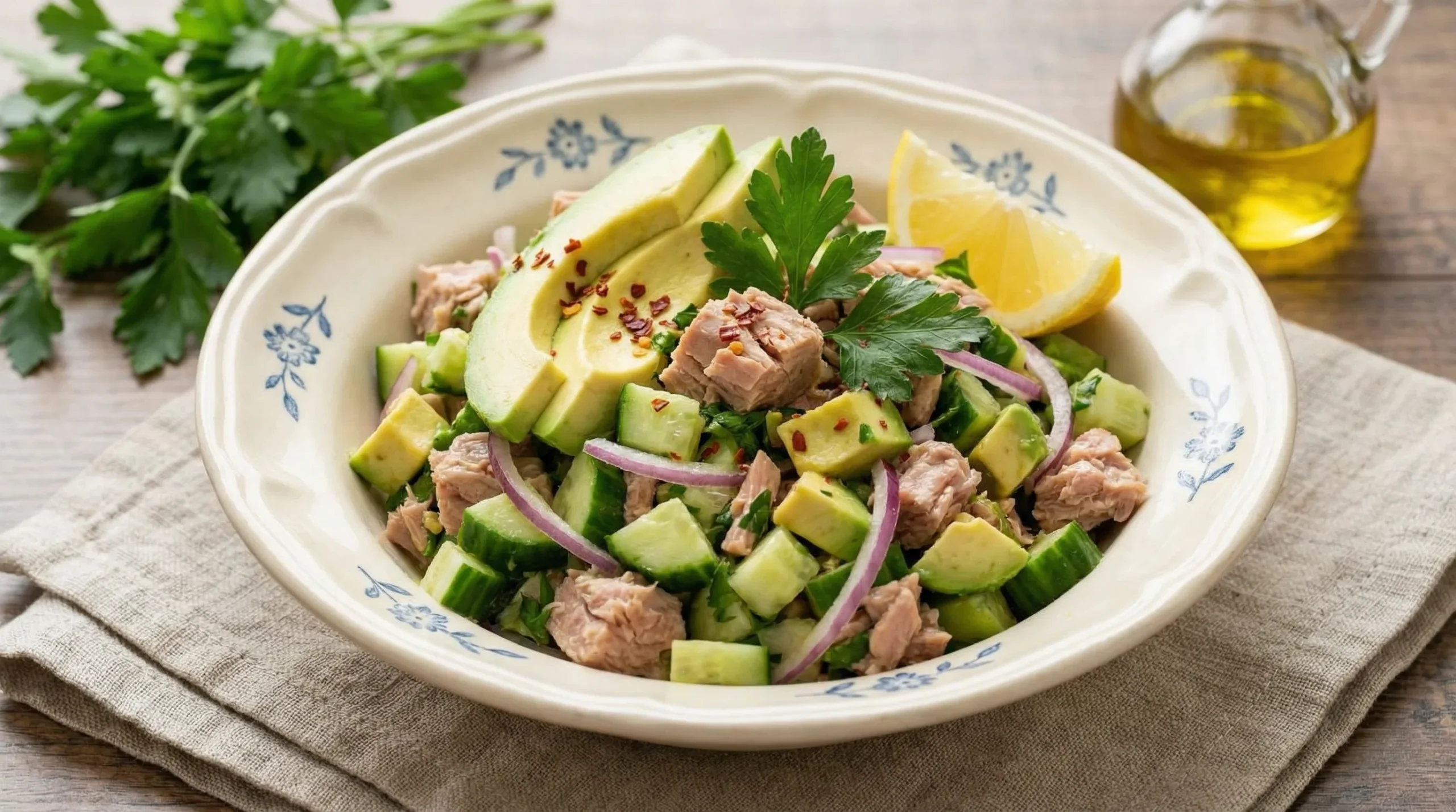 Avocado Tuna Salad