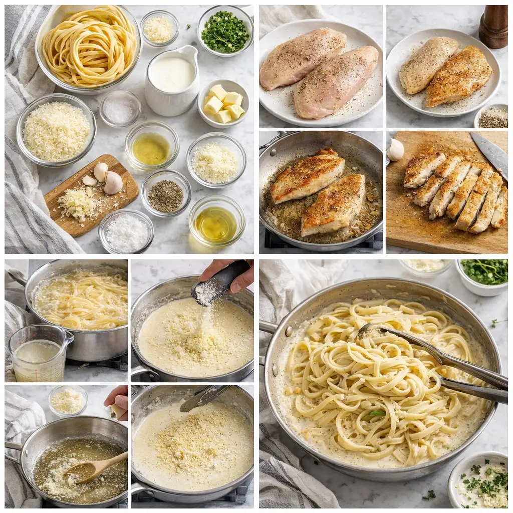 The Easiest Chicken Alfredo Recipe