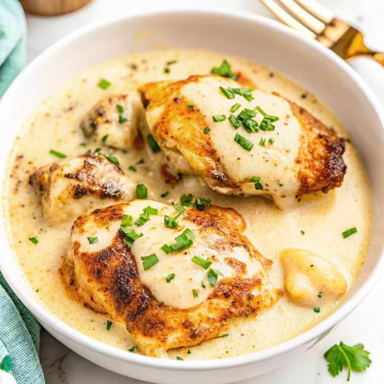 Creamy Garlic Chicken