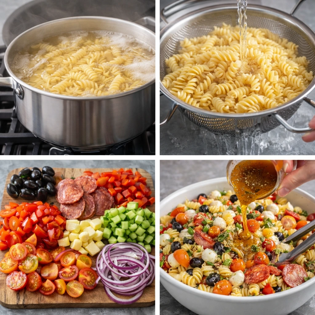 Italian Pasta Salad Zesty