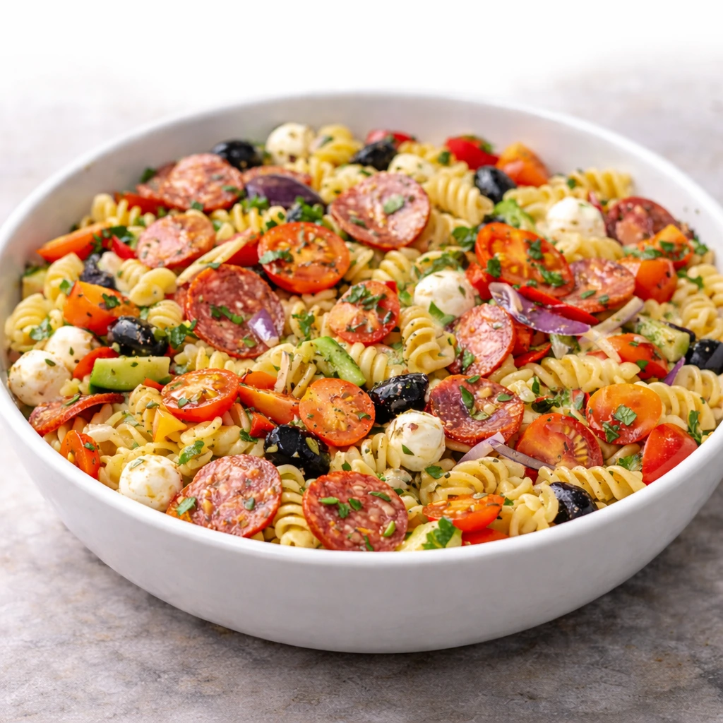 Italian Pasta Salad Zesty