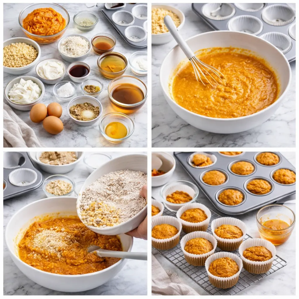 Healthy Pumpkin Muffins Recipe