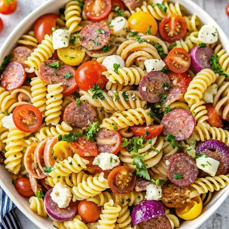 Italian Pasta Salad Zesty