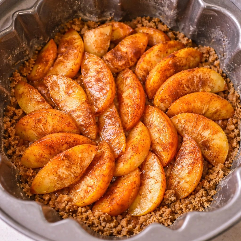 Peach Cobbler Pound Cake Recipe