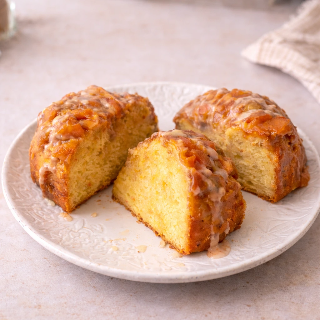 Peach Cobbler Pound Cake Recipe