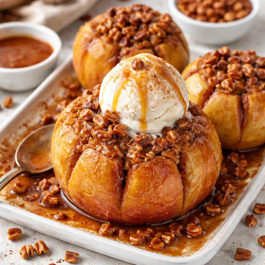 Baked Bloomin Apples