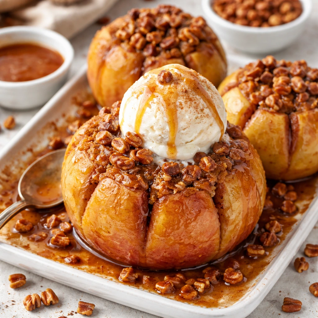 Baked Bloomin Apples