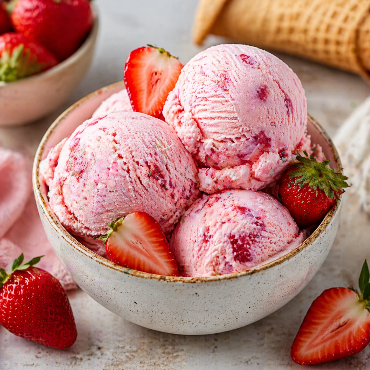 Strawberry Ice Cream