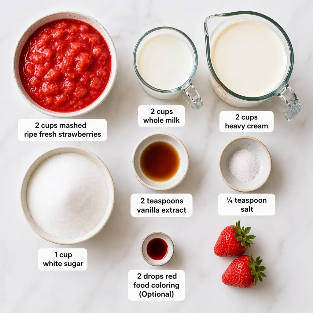 Strawberry Ice Cream