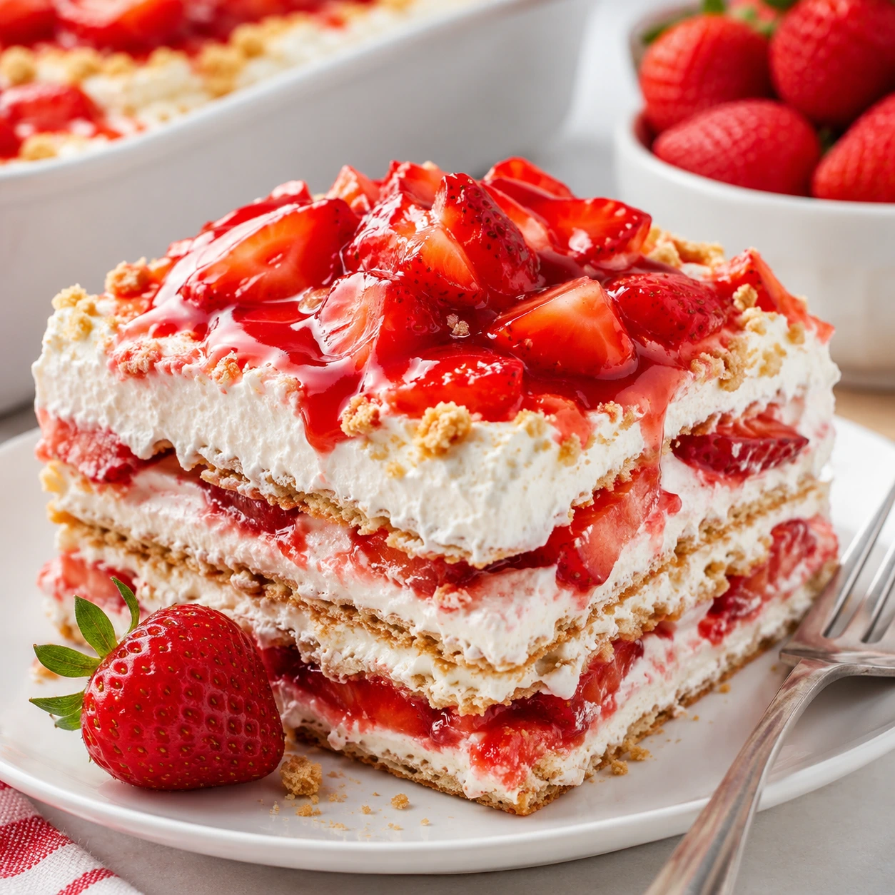 Strawberry Lasagna