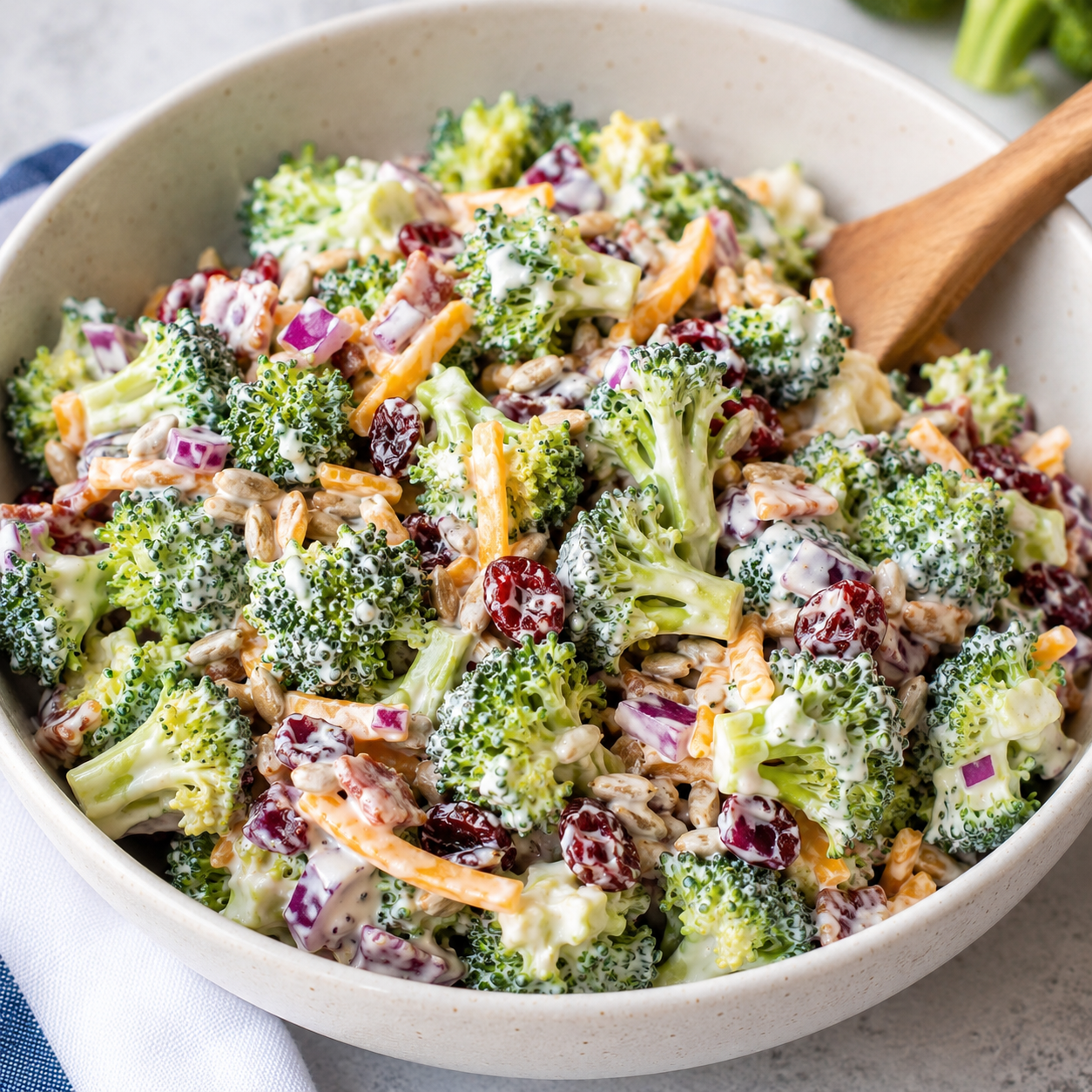 Creamy Broccoli Salad Recipe